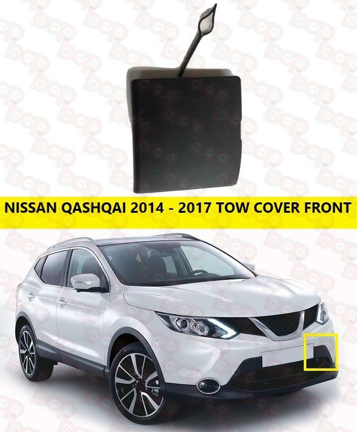 FOR NISSAN QASHQAI 2014 - 2017 FRONT BUMPER TOW COVER TOW BAR COVER TOW EYE