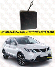 FOR NISSAN QASHQAI 2014 - 2017 FRONT BUMPER TOW COVER TOW BAR COVER TOW EYE