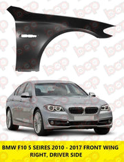 BMW 5 SERIES F10 F11 2011 – 2017 FRONT WING FENDER RIGHT DRIVERS SIDE PRIMED