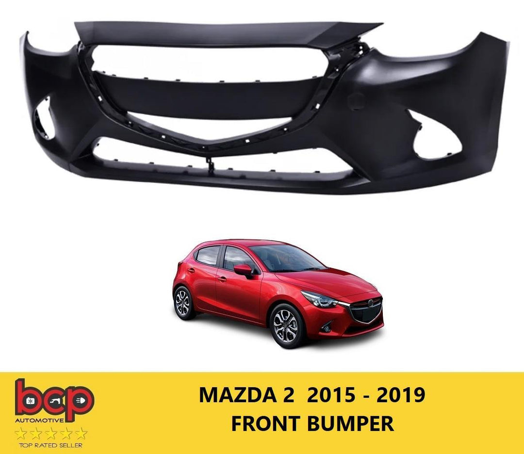 MAZDA 2 2015 - 2019 FRONT BUMPER HATCHBACK MODELS B5J50031ABB 2016 2017 2018