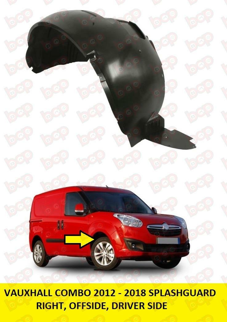 FIAT DOBLO 2010 – 2015 FRONT WING SPLASHGUARD INNER ARCH RIGHT DRIVERS SIDE
