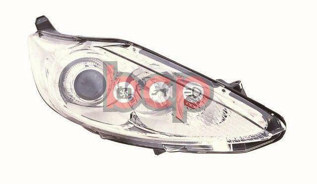 FORD FIESTA MK7 2008-2012 CHROME HALOGEN HEADLIGHT LAMP DRIVERS RIGHT O/S