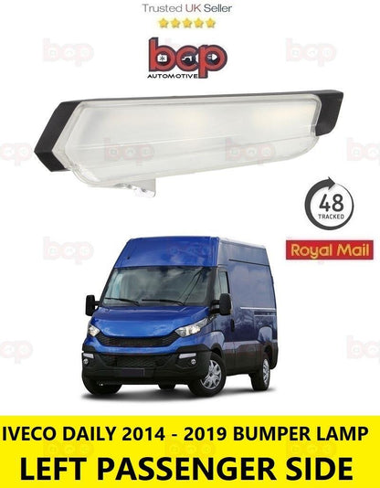 IVECO DAILY BUMPER LIGHT 2014 – 2019 SIDE INDICATOR LAMP LEFT PASSENGER SIDE N/S