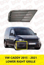 Load image into Gallery viewer, VW CADDY 2015 - 2021 FRONT BUMPER LOWER GRILLE RIGHT DRIVERS SIDE 2K5853666E9B9