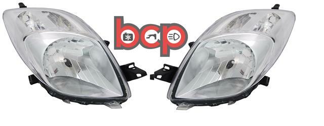 TOYOTA YARIS 2006 -2009 PAIR OF HEADLIGHTS LEFT & RIGHT BRAND NEW BOXED