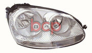 VW GOLF JETTA MK5 2004 - 2009 CHROME HEADLAMP HEADLIGHT O/S RIGHT DRIVERS SIDE