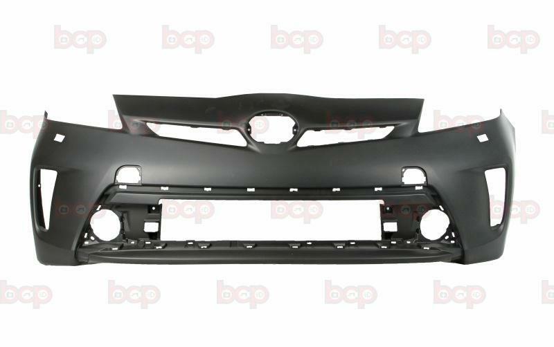 TOYOTA PRIUS 2012 -2015 FRONT BUMPER WITH WASHER NO SENSOR HOLES INSURANCE