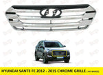 Load image into Gallery viewer, HYUNDAI SANTE FE 2012 – 2015 MAIN GRILLE CHROME RADIATOR BUMPER UPPER 863502w010