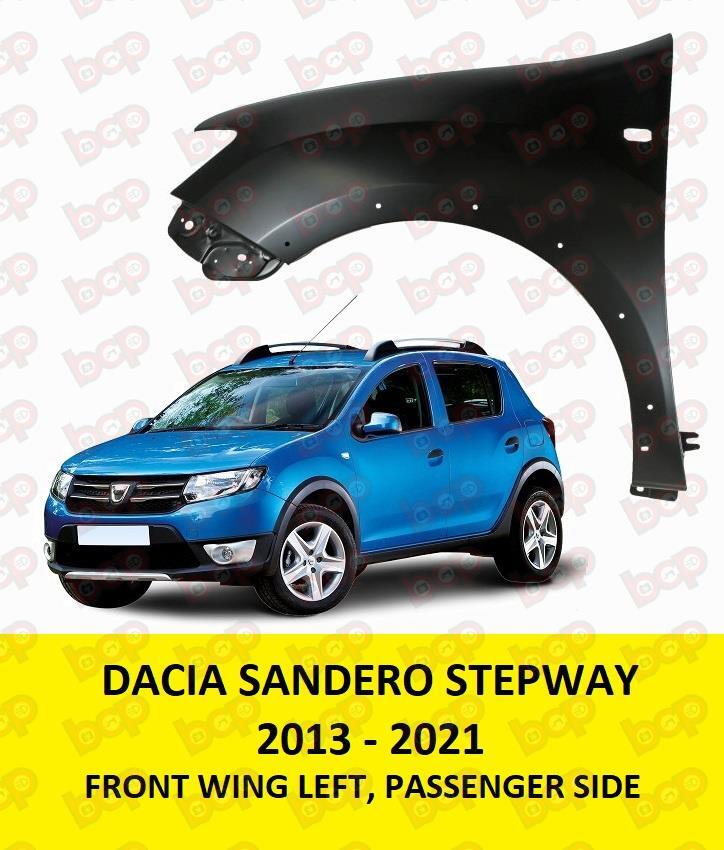 DACIA SANDERO STEPTWAY 2013 - 2021 FRONT WING FENDER LEFT PASSENGERS SIDE