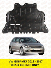 VW GOLF MK7 ENGINE UNDERTRAY COVER UNDER BUMPER 2012 -2016  5Q0825236Q