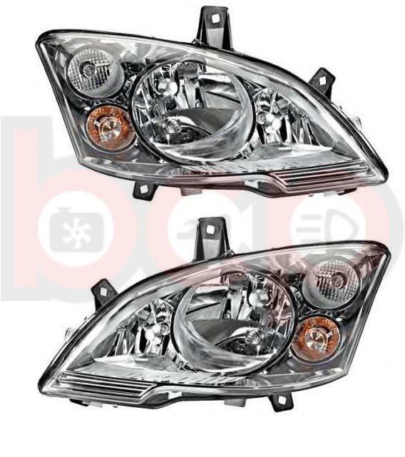 MERCEDES VITO VIANO 2011 - 2015 HEADLIGHTS HEADLAMPS LEFT + RIGHT PAIR NO DRL