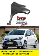 Load image into Gallery viewer, TOYOTA YARIS 2014 - 2017 FRONT WING RIGHT DRIVERS SIDE PRIMED BRAND NEW