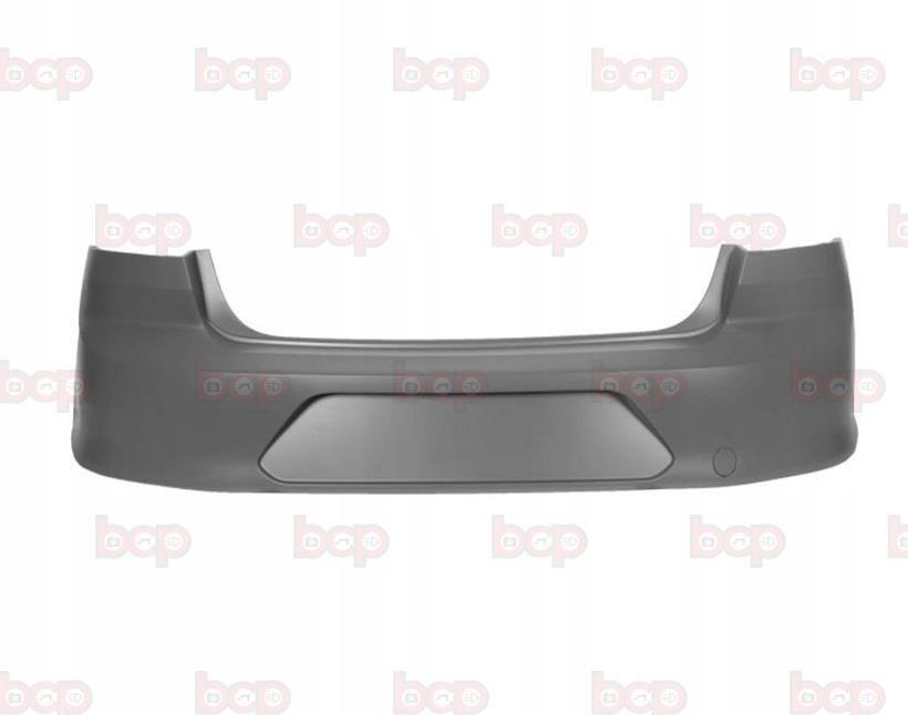 VW PASSAT 2015 – 2019 REAR BUMPER NO PARKING SENSOR HOLES NO TOW COVER PRIMED