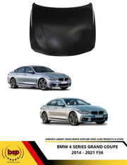 BMW 4 SERIES GRAND COUPE BONNET 2013 - 2021 F36 STEEL 41007290944