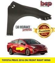 TOYOTA PRIUS 2016 - 2023 FRONT WING RIGHT DRIVERS SIDE PRIMED fender OEM  Quality