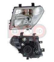FOR NISSAN NAVARA 2005-2010 HEADLIGHT HEADLAMP PASSENGER SIDE LEFT NEAR SIDE N/S