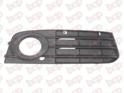 AUDI A4 FRONT BUMPER FOG GRILLE RIGHT DRIVER SIDE NO CHROME 2008 - 2012 NEW