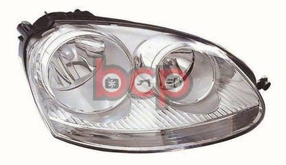 VW GOLF JETTA MK5 2004 - 2009 CHROME HEADLAMP HEADLIGHT O/S RIGHT DRIVERS SIDE