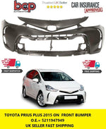 Load image into Gallery viewer, TOYOTA PRIUS PLUS 2015 2016 2017 FRONT BUMPER NEW PLUS MODELS ONLY