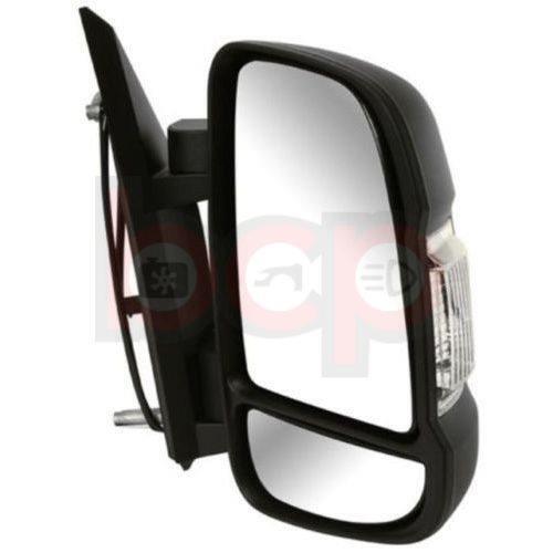 FIAT DUCATO RELAY DOOR WING MIRROR 2006 - 2021 SHORT ARM ELECTRIC RIGHT DRIVER