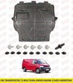 Load image into Gallery viewer, VW TRANSPORTER T5 UNDERTRAY UNDER ENGINE COVER WITH CLIPS BLOTS FIXING
