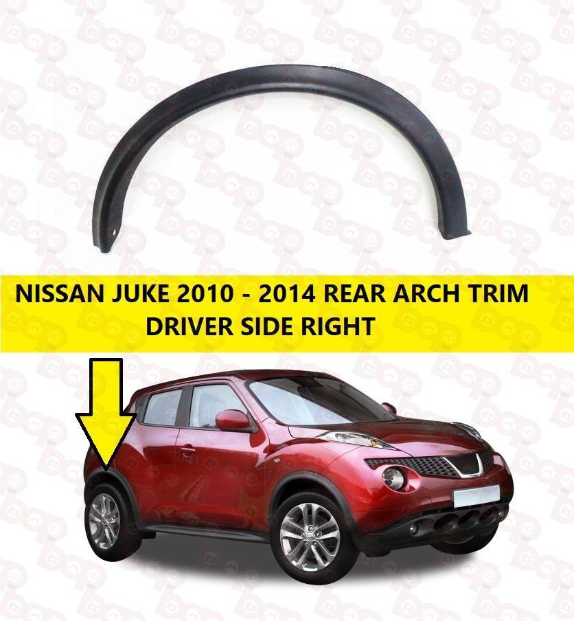 FOR NISSAN JUKE 2014 - 2019 REAR WHEEL ARCH TRIM RIGHT MOULDING OUTER