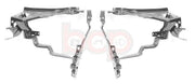 MERCEDES C CLASS W204 2007-2011 PAIR OF HEADLIGHT LAMP PANELS LEFT & RIGHT