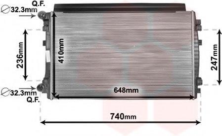 SKODA  SEAT AUDI  VW RADIATOR 5Q0121251EM 5Q0121251EM 5Q0121251ER 5Q0121251GQ
