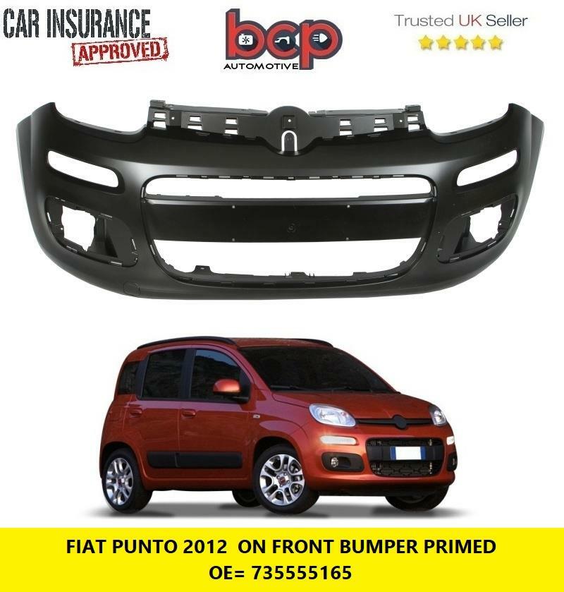 FIAT PANDA 2012 ON FRONT BUMPER PRIMED OE QUALITY NEW INSURANCE SPEC 735555165