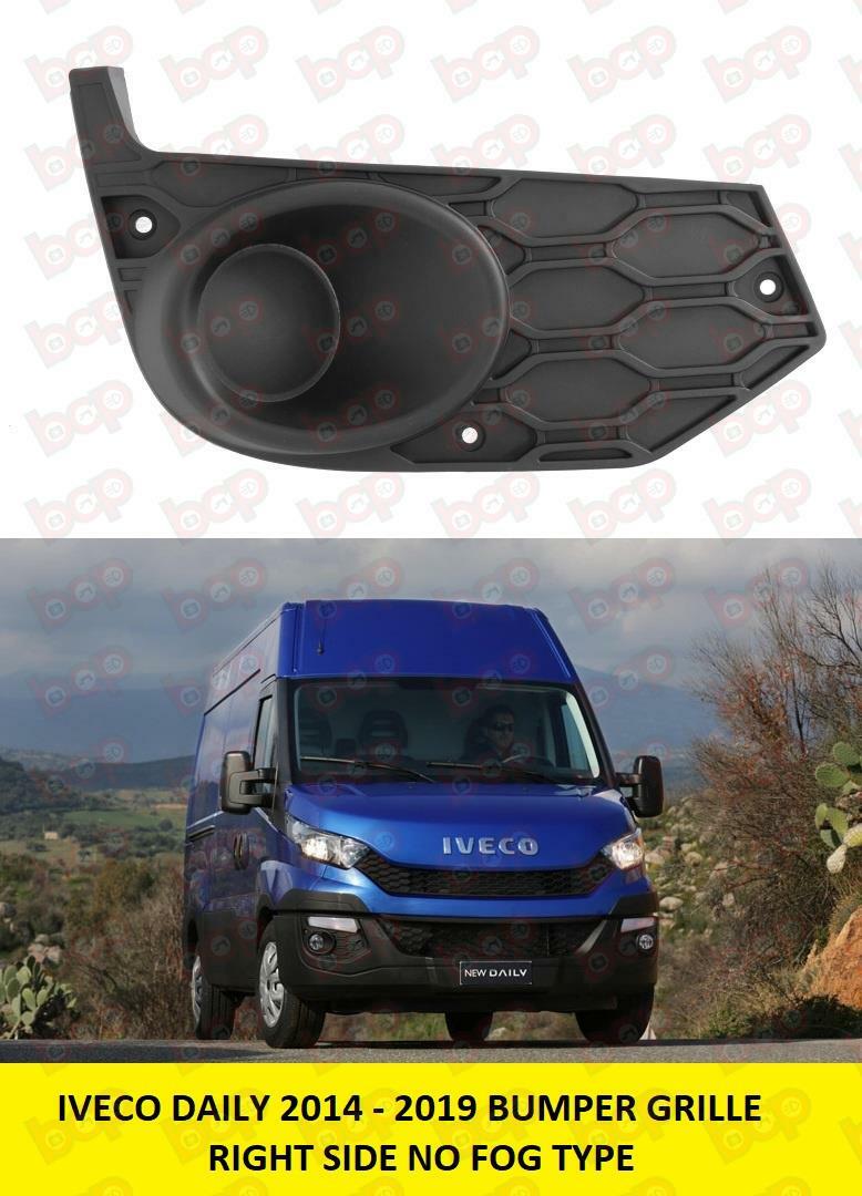 IVECO DAILY 2014 – 2019 LOWER GRILLE RIGHT DRIVERS SIDE NO FOG 5801562215