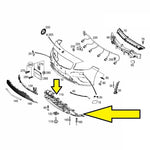 Load image into Gallery viewer, MERCEDES A CLASS UNDERTRAY FRONT BUMPER COVER TRAY W176 2012 - 2015 NOT AMG LINE
