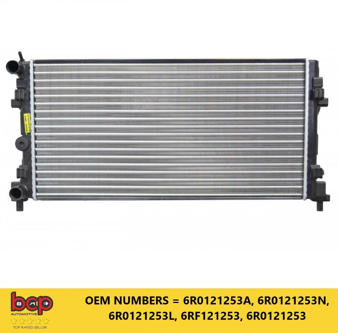 SKODA RAPID 2012 - 2019 RADIATOR WATER COOLER FOR COOLANT ENGINE TDI TSFI
