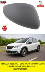 Load image into Gallery viewer, PEUGEOT 2008 2012 – 2019 DOOR WING MIRROR COVER RIGHT DRIVER SIDE 1607513080