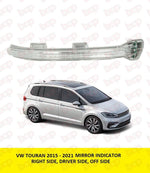 Load image into Gallery viewer, VW TOURAN DOOR MIRROR INDICATOR REPEATER LED RIGHT DRIVER SIDE 2015 ONWARDS

