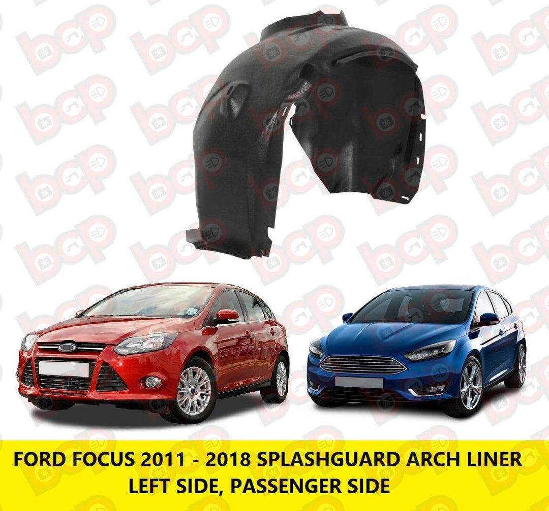 FORD FOCUS 2012 - 2018 LEFT SIDE FRONT WHEEL ARCH LINER INNER WING SPLASHGUARD