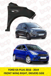 FORD KA PLUS 2016 – 2019 FRONT WING RIGHT DRIVER SIDE INSURANCE APPROVED 1904950