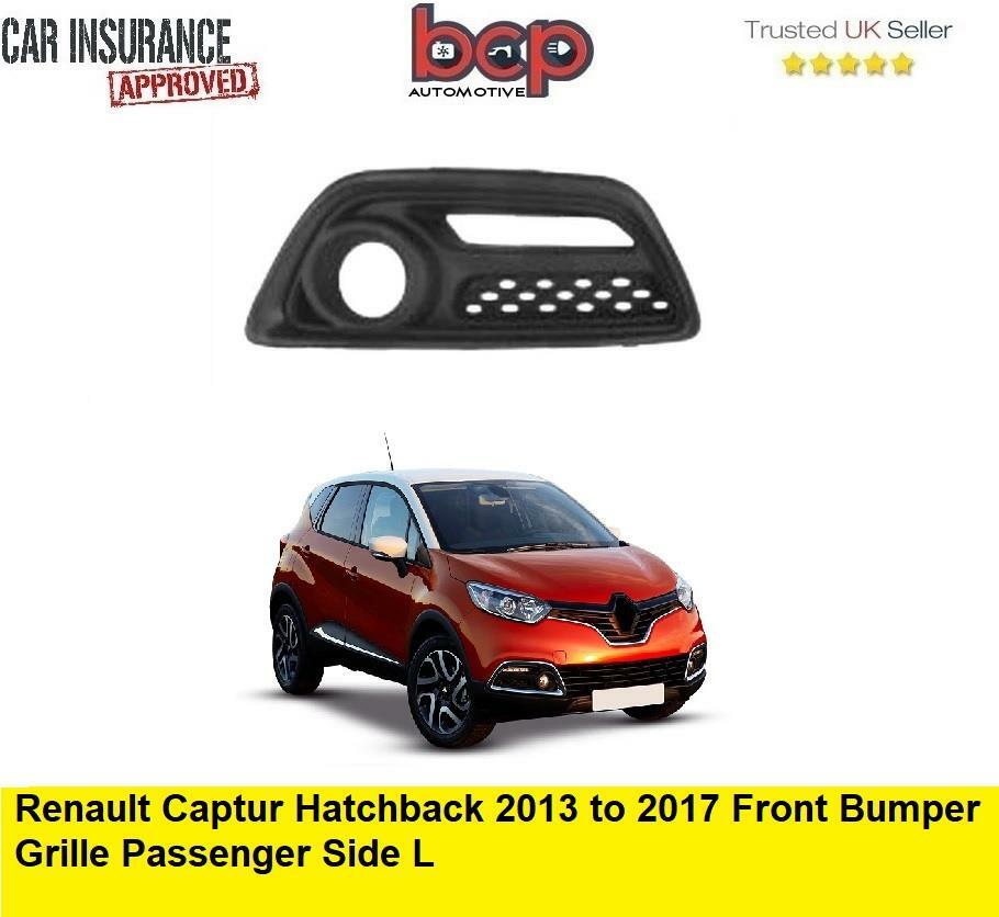 RENAULT CAPTUR 2013 - 2017 FRONT LOWER BUMPER LEFT FOG GRILLE NEW 620752406R