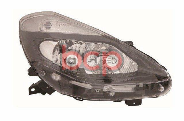 RENAULT CLIO MK3 2009 - 2013 RIGHT HAND DRIVERS O/S HEADLIGHT BLACK INNER NEW
