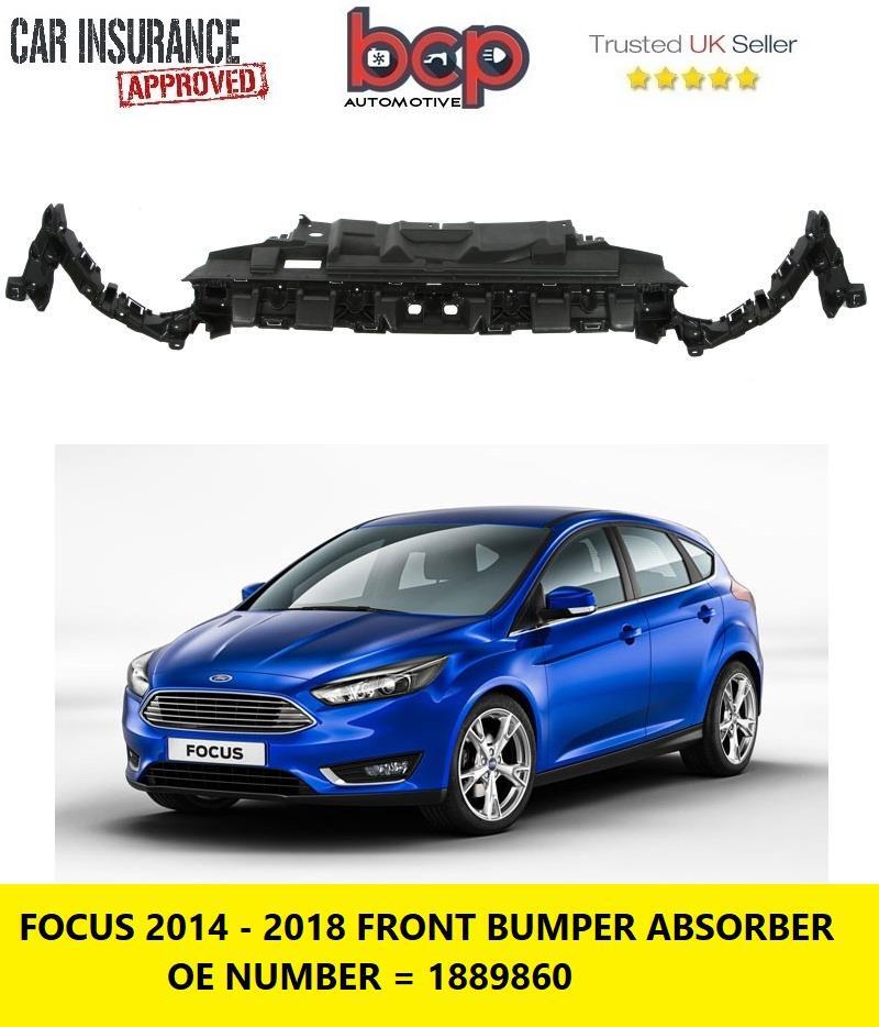 FORD FOCUS 2014 - 2018 FRONT BUMPER BACKING REINFORCER ABSORBER UPPER BRAND NEW