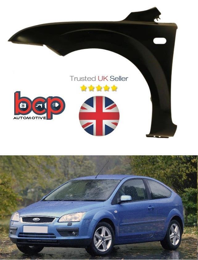 FORD FOCUS 2005 - 2008 FRONT WING PASSENGER SIDE LEFT PRIMED INSURANCE APPRIOVED