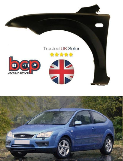 FORD FOCUS 2005 - 2008 FRONT WING PASSENGER SIDE LEFT PRIMED INSURANCE APPRIOVED