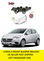 Load image into Gallery viewer, VAUXHALL CORSA E 2015 ON LEFT FRONT BUMPER 2 WING BRACKET MOUNT GUIDE 39059836
