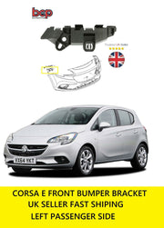 VAUXHALL CORSA E 2015 ON LEFT FRONT BUMPER 2 WING BRACKET MOUNT GUIDE 39059836