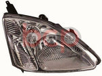 Load image into Gallery viewer, HONDA CIVIC 2001-2004 CHROME HEAD LIGHT LAMP PASSENGER SIDE LEFT N/S
