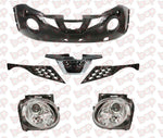 Load image into Gallery viewer, FOR NISSAN JUKE FRONT BUMPER COMPLETE KIT WITH HEADLIGHTS 2014 - 2019 62022BV80H NEW