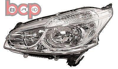 PEUGEOT 208 2012 - 2015 HEADLIGHT HEADLAMP LEFT PASSENGER SIDE NO LED DRL