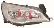 VAUXHALL ASTRA J 2009-2012 CHROME HEADLIGHT HEADLAMP DRIVER SIDE RIGHT O/S