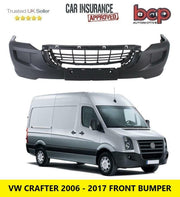 VW CRAFTER 2006 - 2016 FRONT BUMPER INSURANCE APPROVED BRAND NEW CERTIFIED