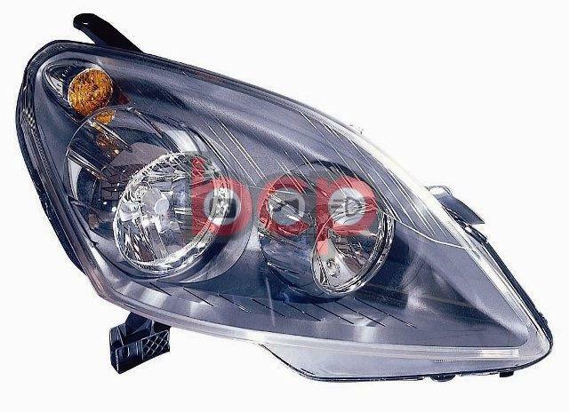 VAUXHALL ZAFIRA B 2005 - 2012 BLACK HEADLAMP HEADLIGHT DRIVER SIDE RIGHT O/S NEW