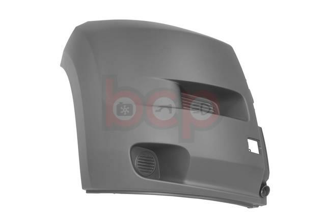 PEUGEOT BOXER 2006 - 2014 FRONT BUMPER RIGHT SECTION END CAP DRIVERS SIDE